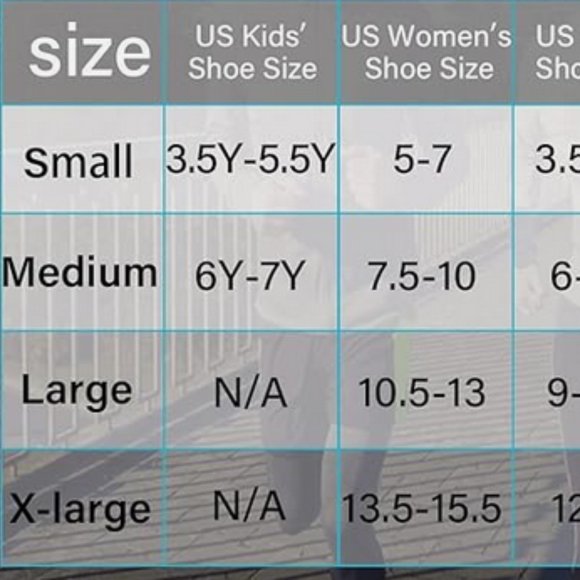 Black and White Short Compression Ankle Support Socks - Picture 5 of 5